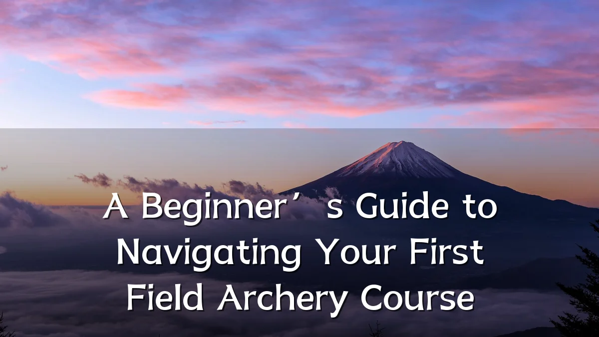 A Beginner’s Guide to Navigating Your First Field Archery Course