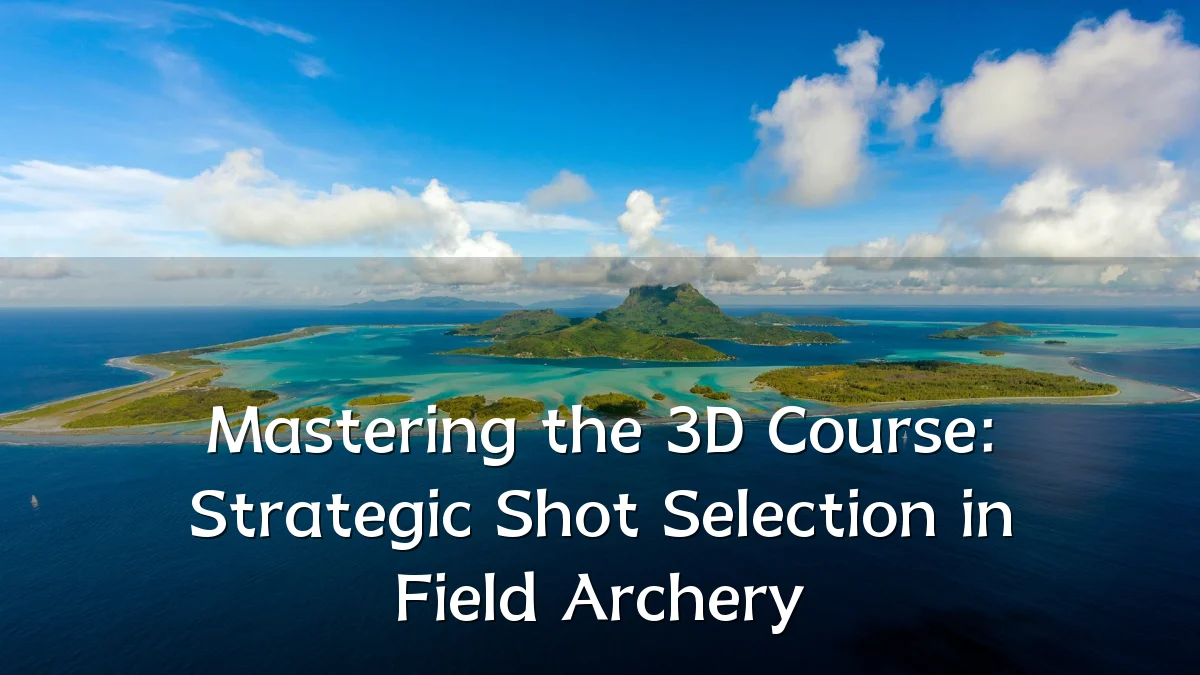 Mastering the 3D Course: Strategic Shot Selection in Field Archery