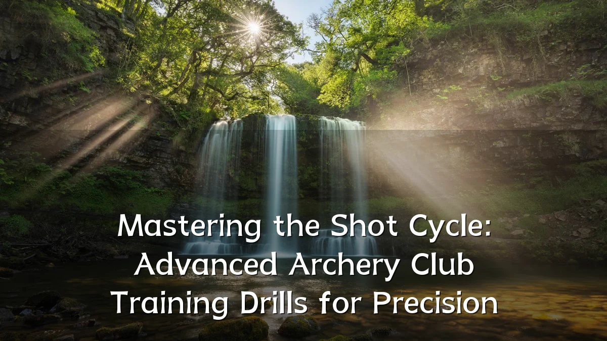Mastering the Shot Cycle: Advanced Archery Club Training Drills for Precision