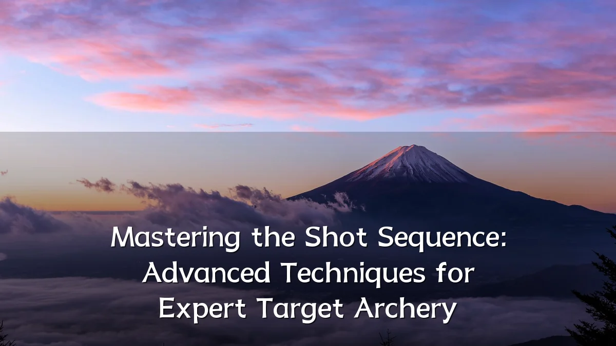 Mastering the Shot Sequence: Advanced Techniques for Expert Target Archery