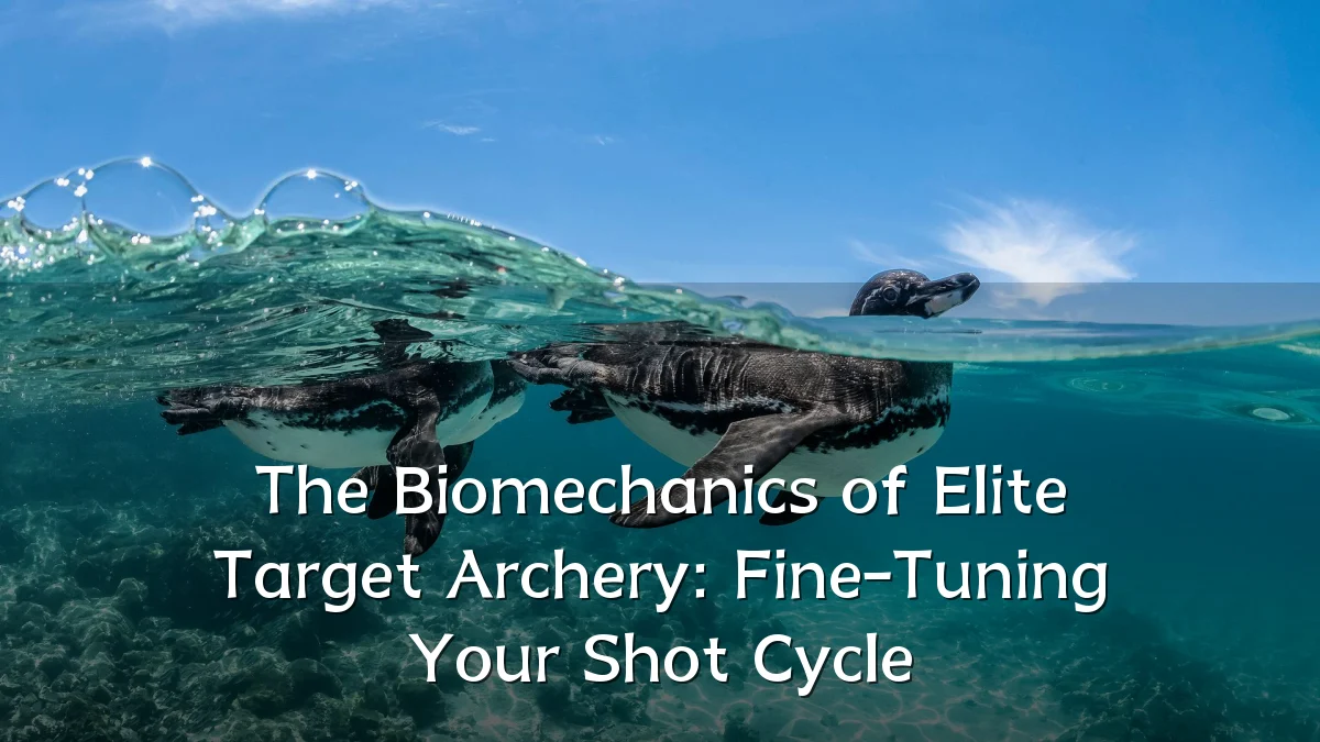 The Biomechanics of Elite Target Archery: Fine-Tuning Your Shot Cycle