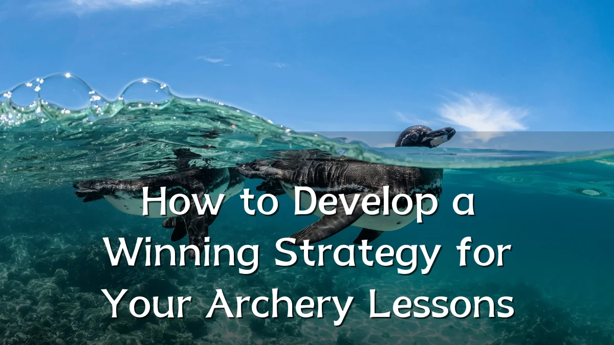 How to Develop a Winning Strategy for Your Archery Lessons