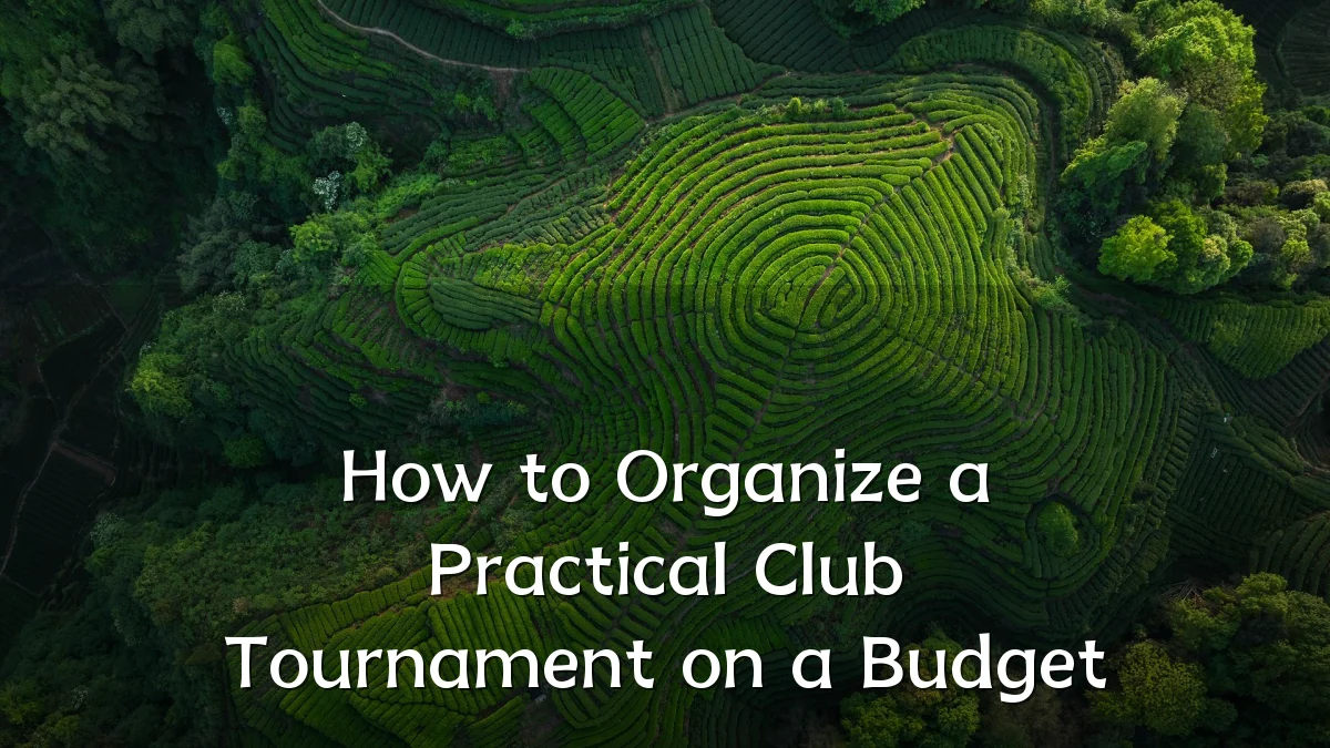 How to Organize a Practical Club Tournament on a Budget