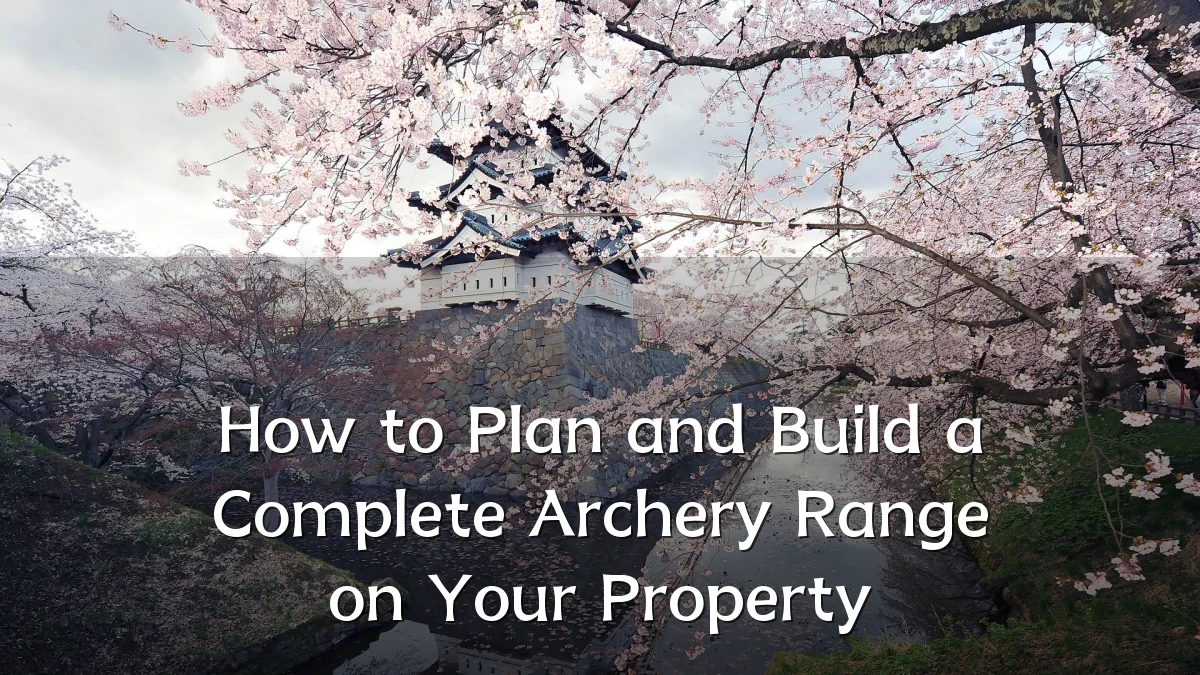 How to Plan and Build a Complete Archery Range on Your Property