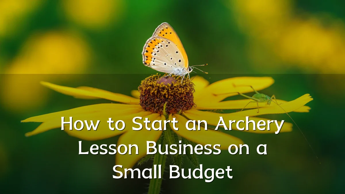 How to Start an Archery Lesson Business on a Small Budget