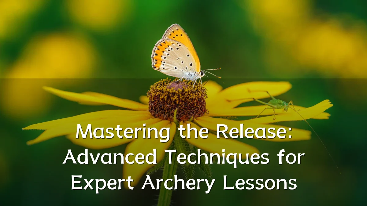 Mastering the Release: Advanced Techniques for Expert Archery Lessons