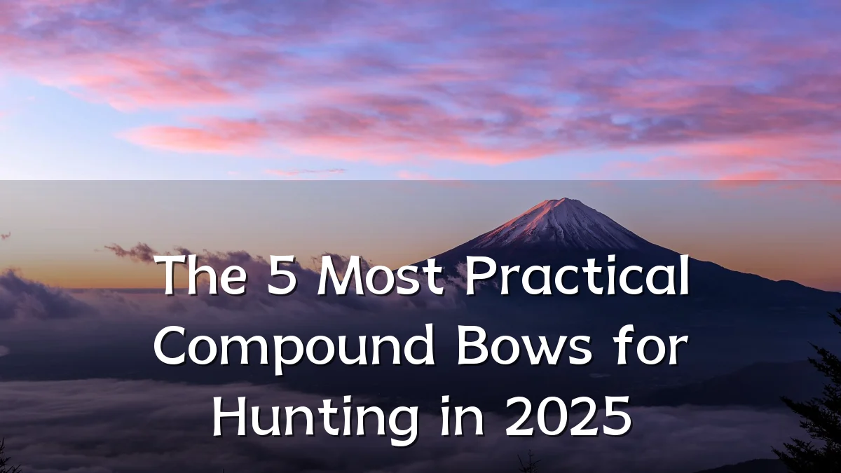 The 5 Most Practical Compound Bows for Hunting in 2025
