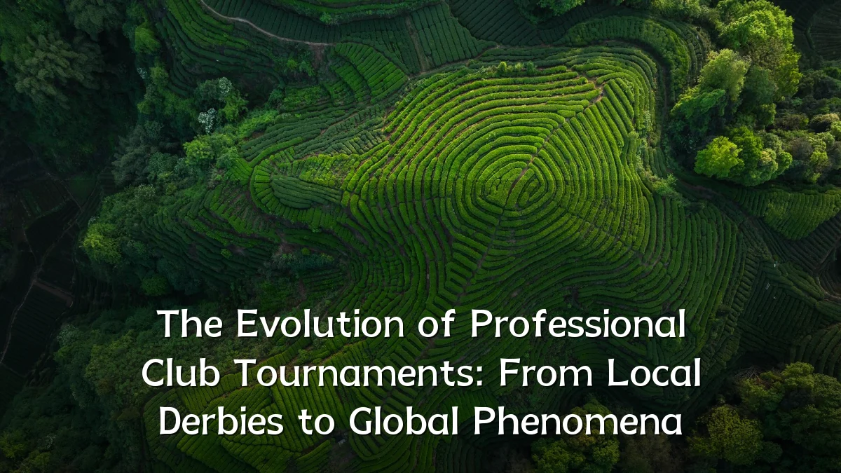 The Evolution of Professional Club Tournaments: From Local Derbies to Global Phenomena