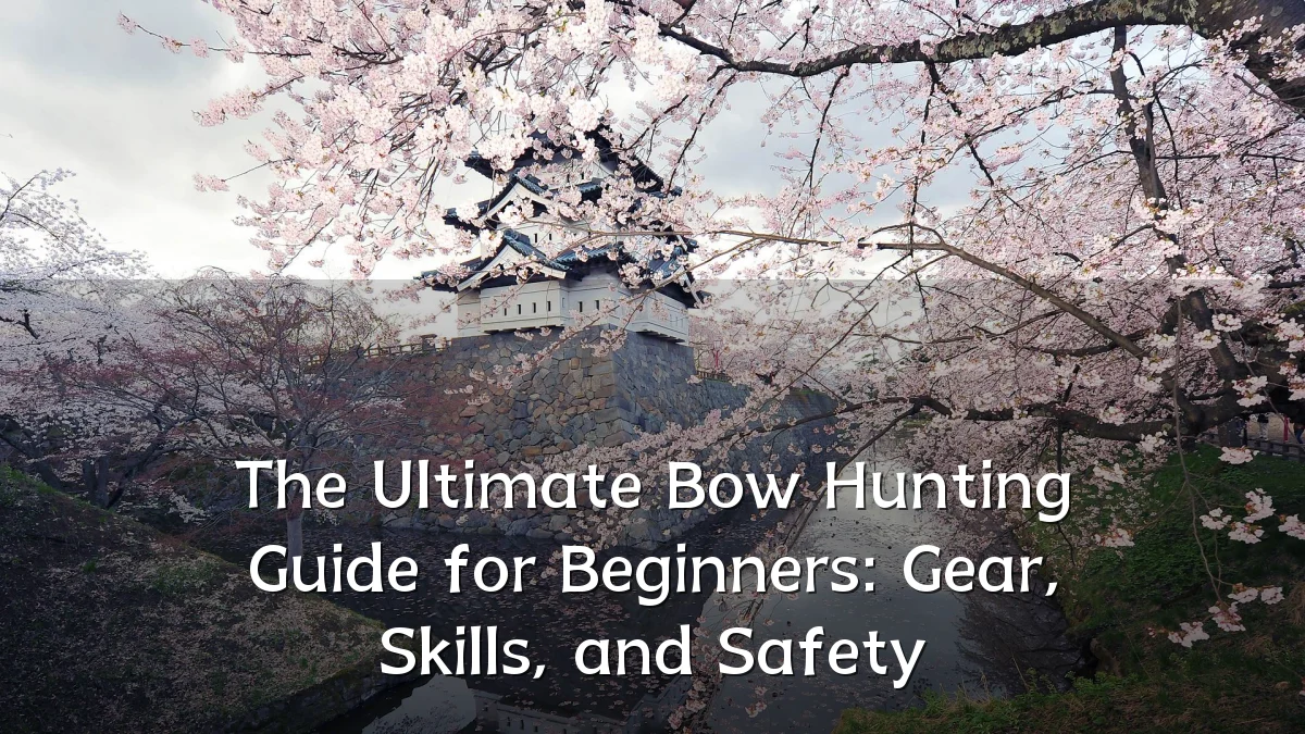 The Ultimate Bow Hunting Guide for Beginners: Gear, Skills, and Safety